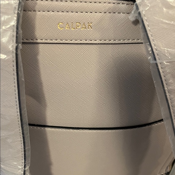 Calpak Cream Backpack with Braided Detail - Picture 10 of 16